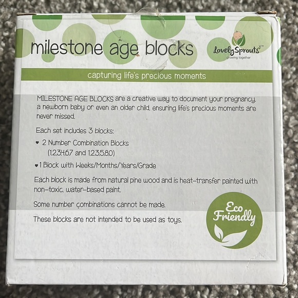 Milestone age blocks - Picture 2 of 3
